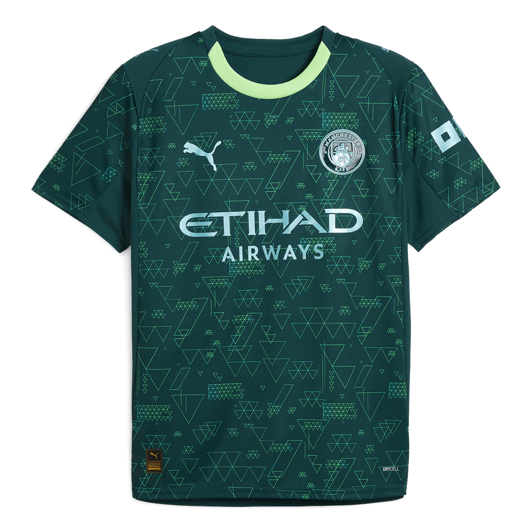 Manchester City Fourth Away Football Shirt 2025/26