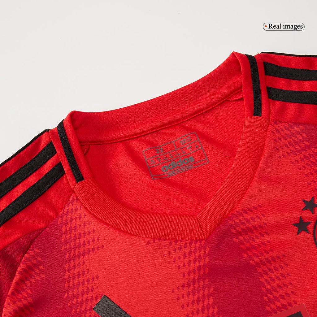 Kid's Bayern Munich Home Football Shirt Kit(Jersey+Shorts) Red