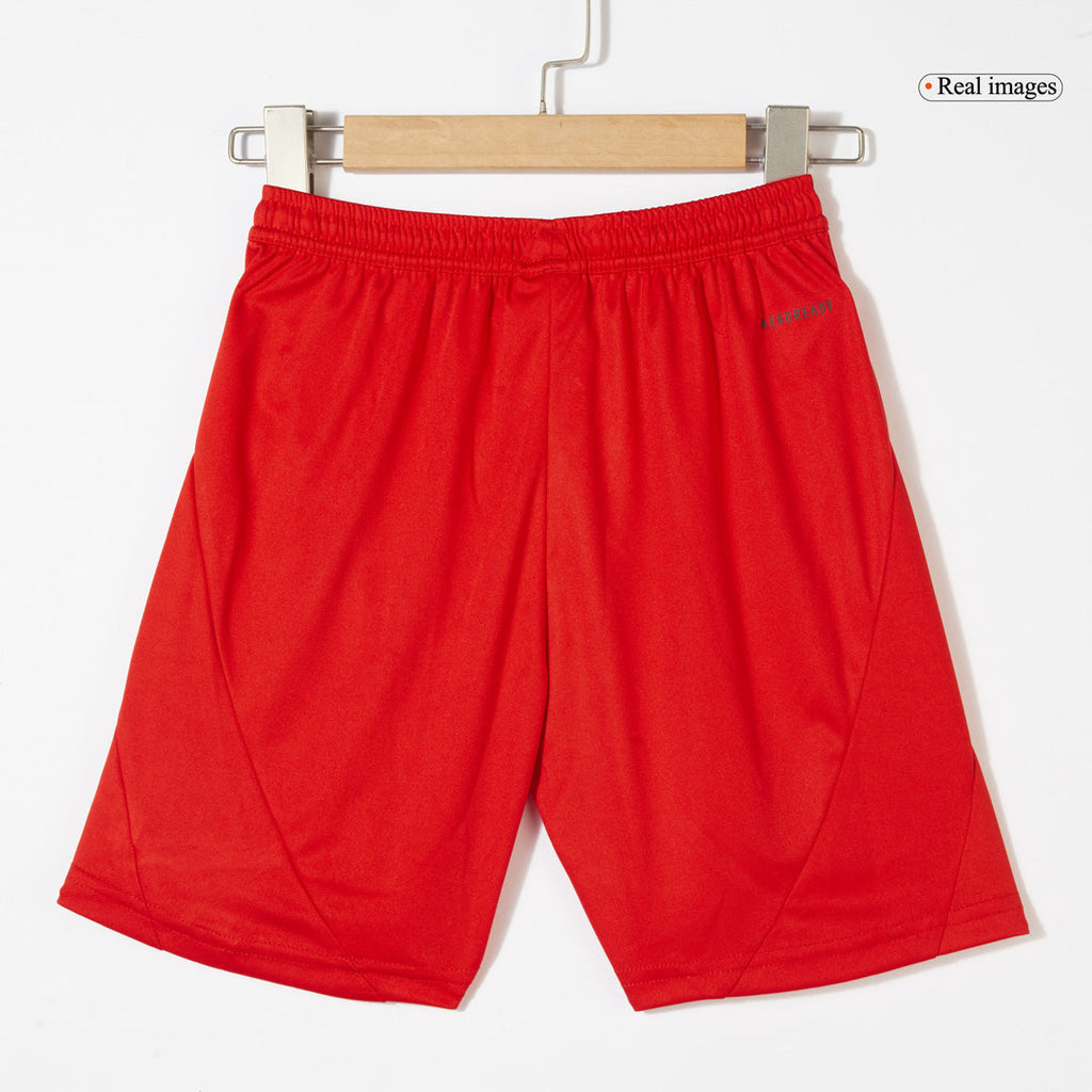 Kid's Bayern Munich Home Football Shirt Kit(Jersey+Shorts) Red