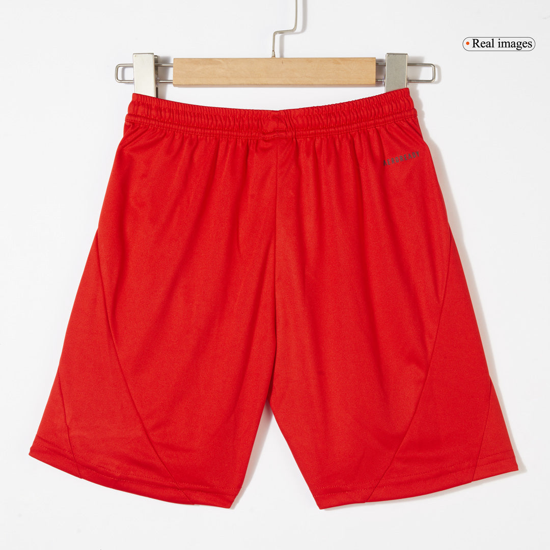 Kid's Bayern Munich Home Football Shirt Kit(Jersey+Shorts) Red
