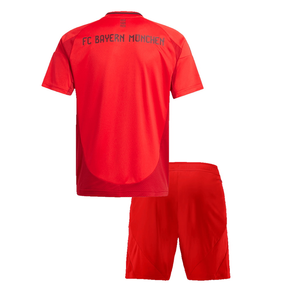 Kid's Bayern Munich Home Football Shirt Kit(Jersey+Shorts) Red