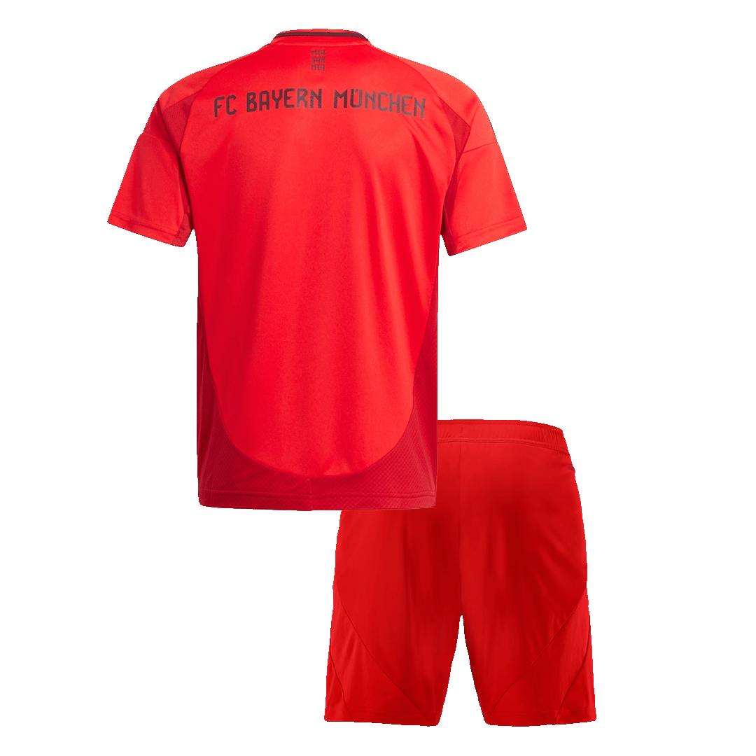 Kid's Bayern Munich Home Football Shirt Kit(Jersey+Shorts) Red