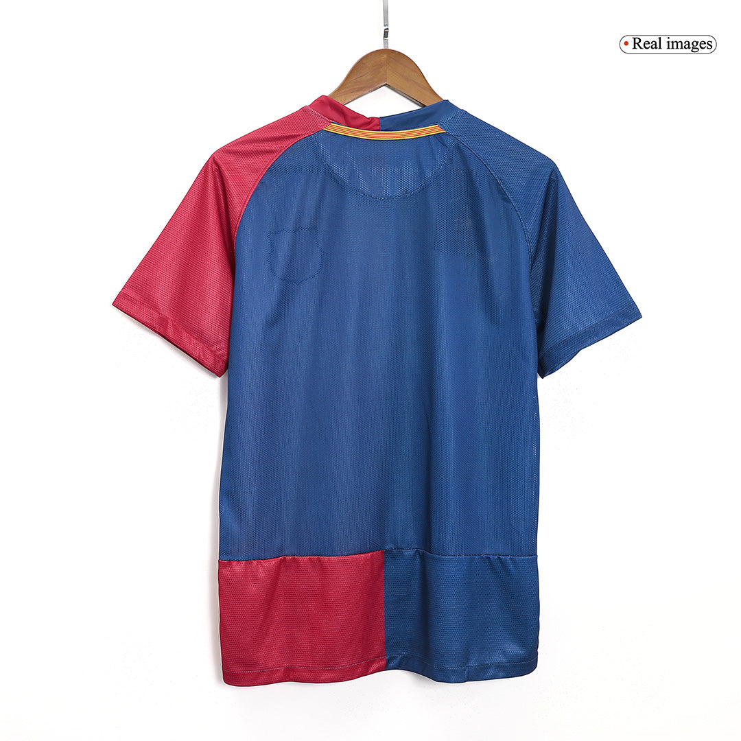 Retro 2008/09 Barcelona Home Football Shirt - UCL Final