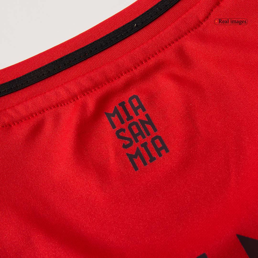 Kid's Bayern Munich Home Football Shirt Kit(Jersey+Shorts+Socks) Red