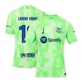 Player Version LAMINE YAMAL #19 Barcelona Third Away Football Shirt 2024/25 - UCL
