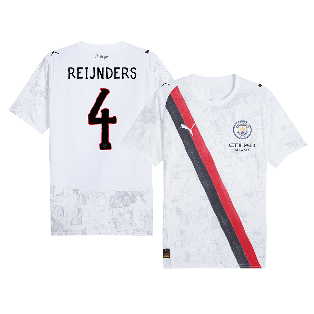 REIJNDERS #4 Manchester City Football Shirt 2025/26