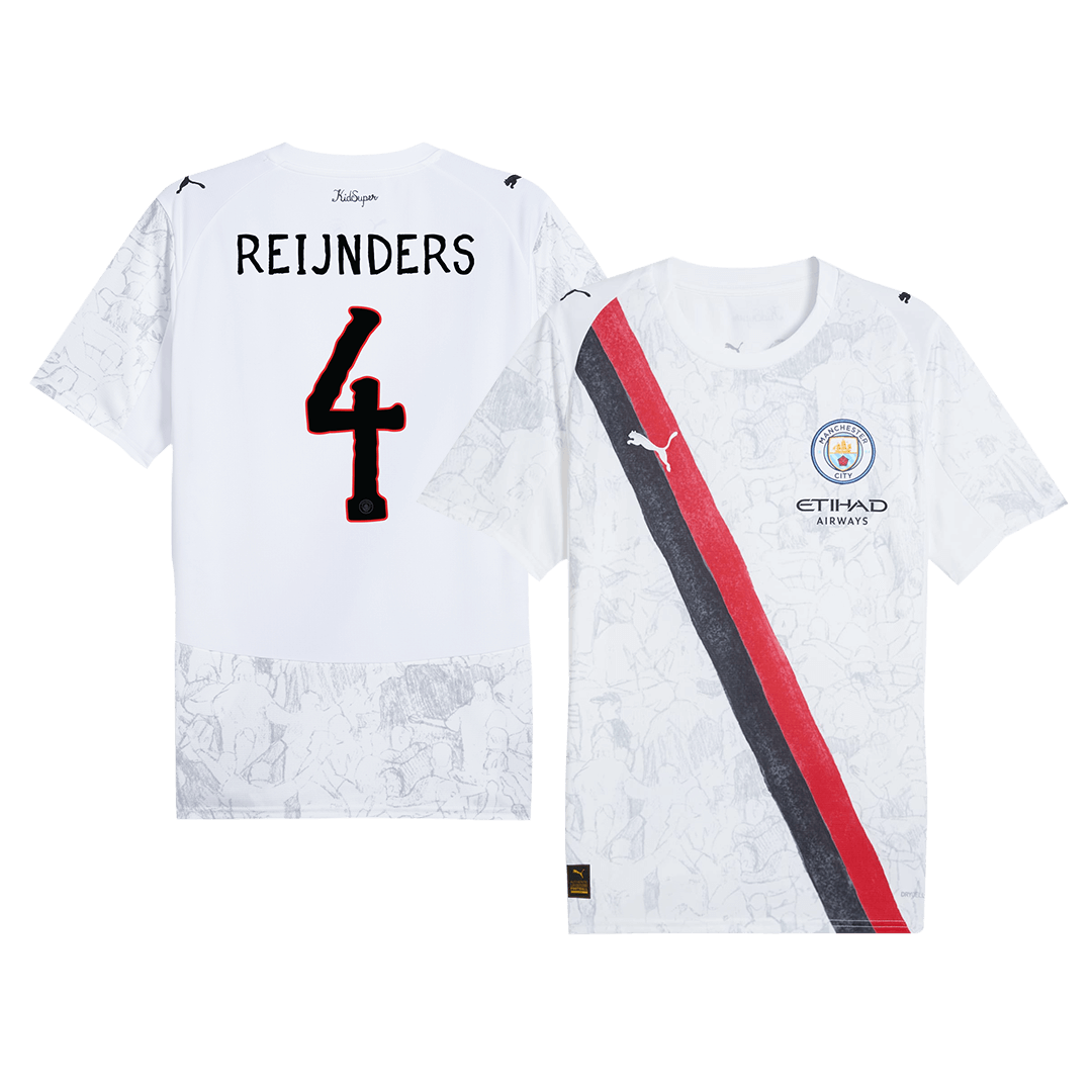 REIJNDERS #4 Manchester City Football Shirt 2025/26