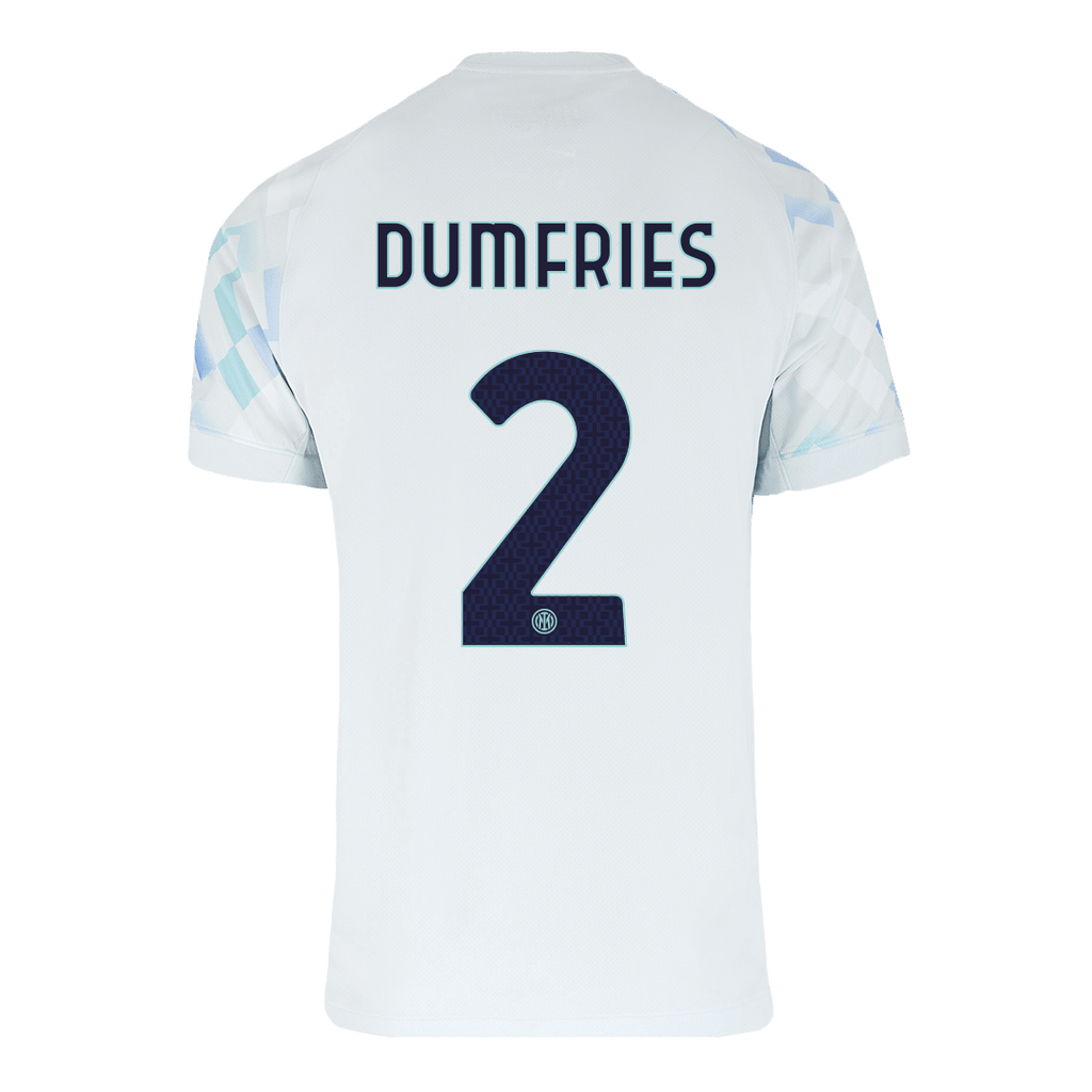 DUMFRIES #2 Inter Milan Away Football Shirt 2025/26