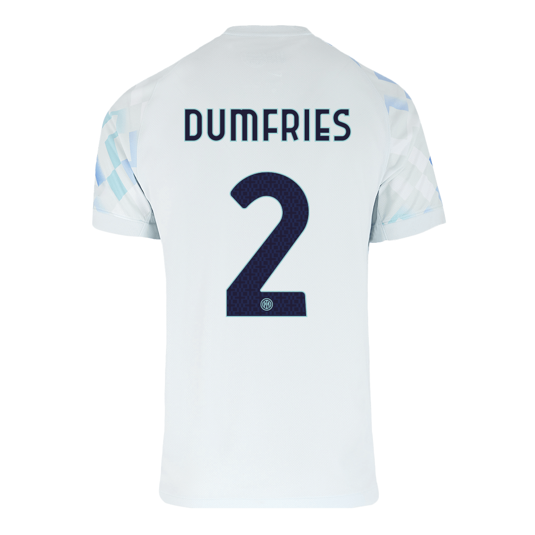 DUMFRIES #2 Inter Milan Away Football Shirt 2025/26