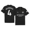 REIJNDERS #4 Manchester City Away Football Shirt 2025/26