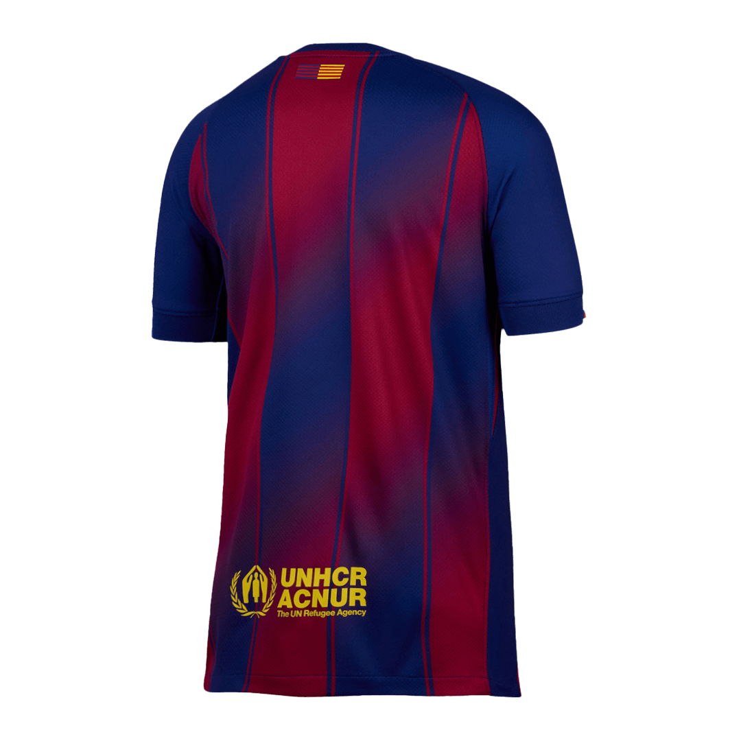 Barcelona Home Football Shirt 2025/26 Red&Blue