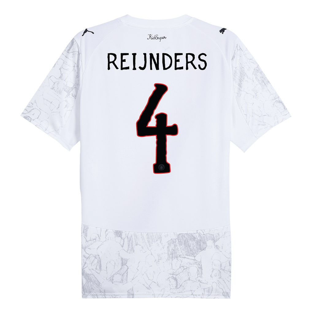REIJNDERS #4 Manchester City Football Shirt 2025/26