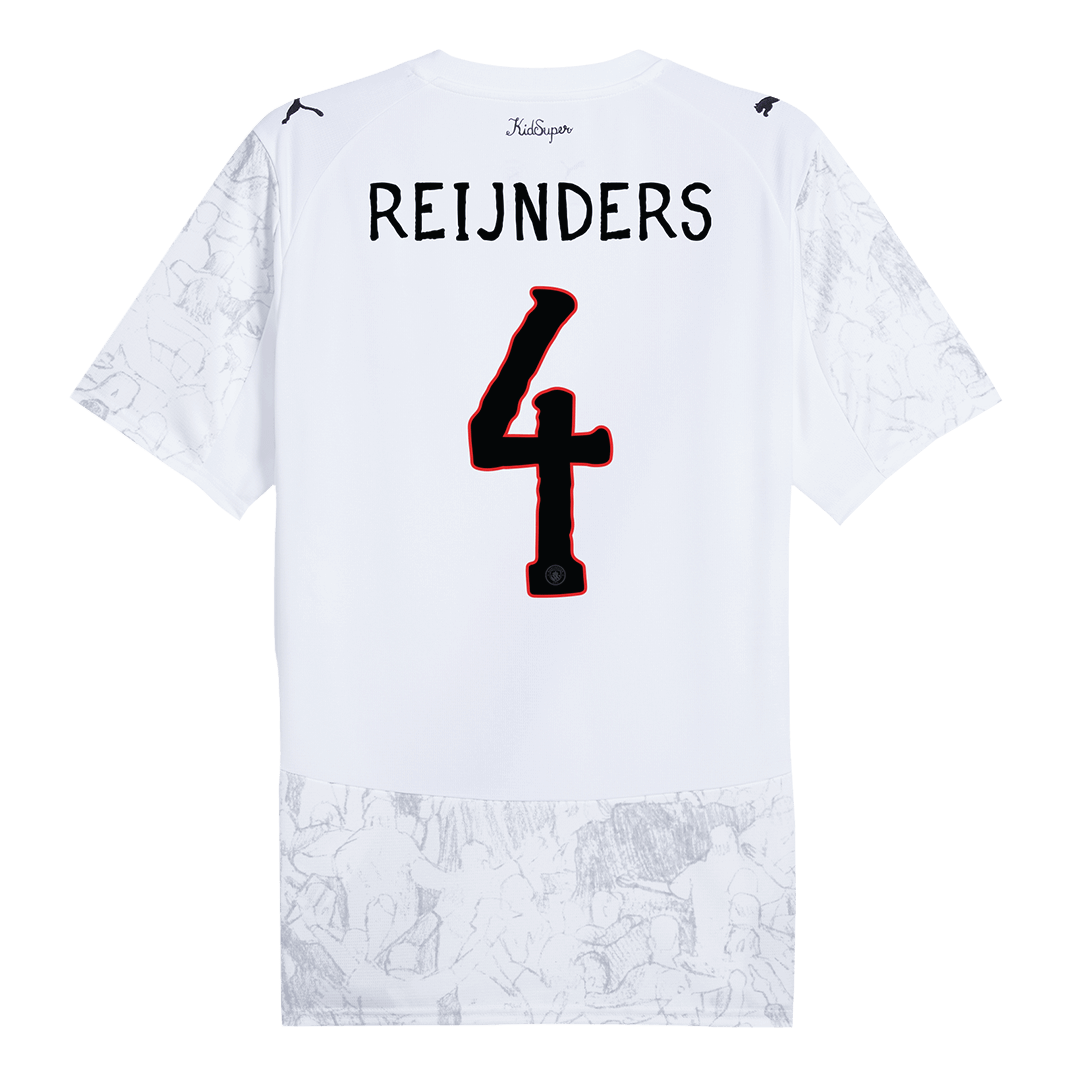 REIJNDERS #4 Manchester City Football Shirt 2025/26