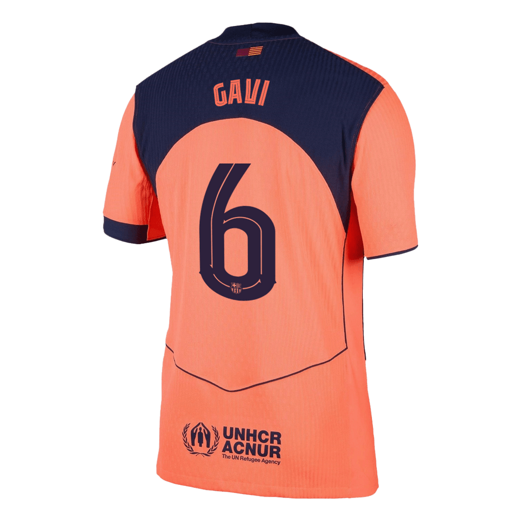 Player Version GAVI #6 Barcelona Third Away Football Shirt 2025/26