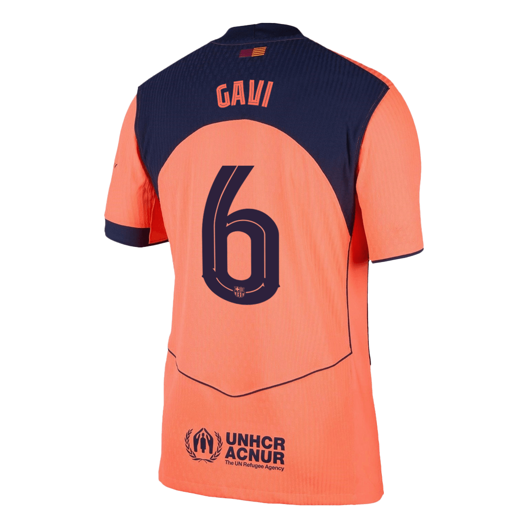 Player Version GAVI #6 Barcelona Third Away Football Shirt 2025/26