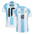Player Version MESSI #10 Argentina Home Football Shirt Copa America 2024