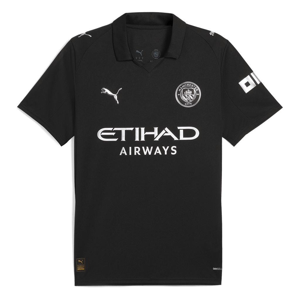 REIJNDERS #4 Manchester City Away Football Shirt 2025/26