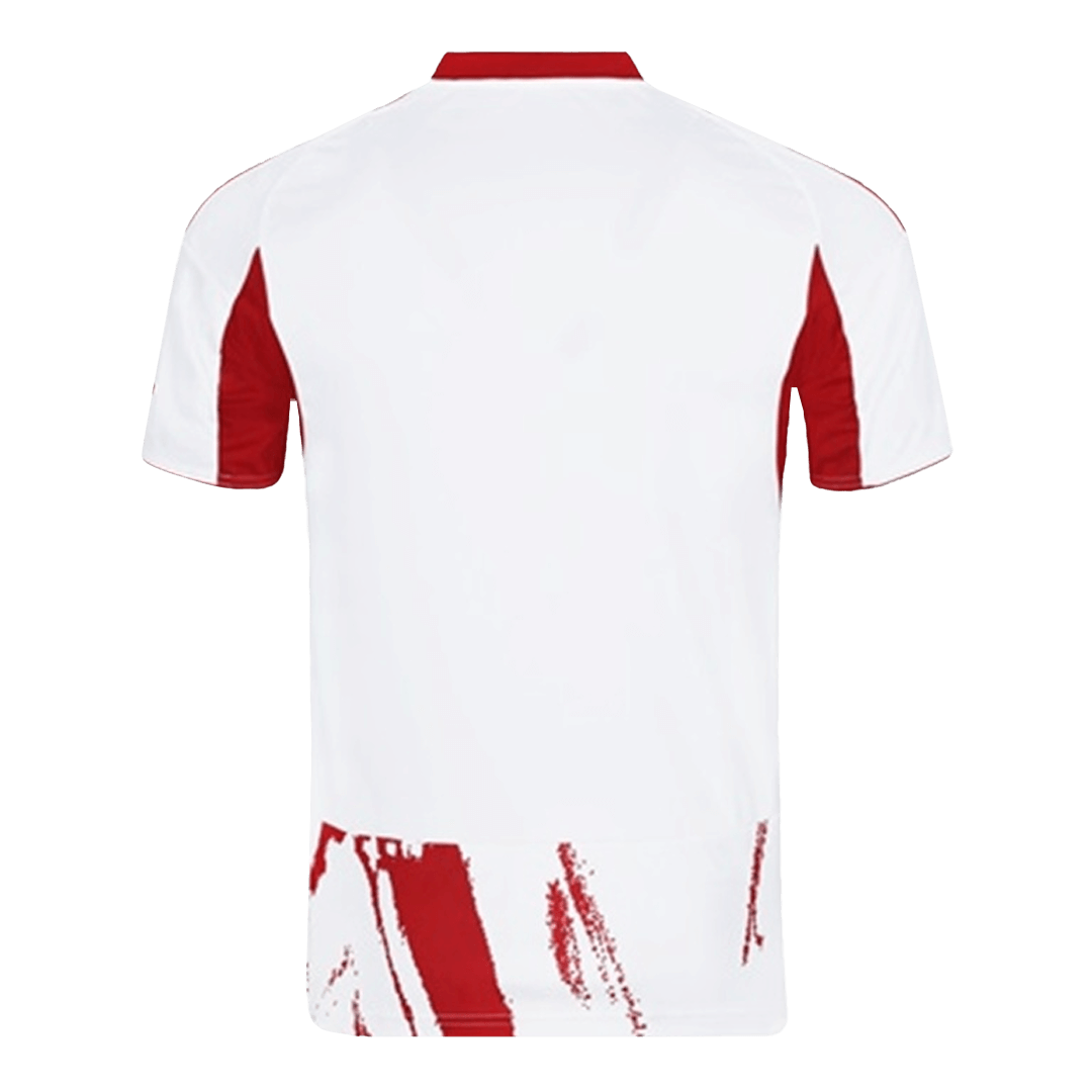 Olympiacos Away Football Shirt 2025/26 Red&White