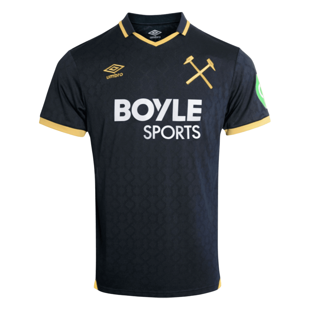 West Ham United Third Away Football Shirt 2025/26