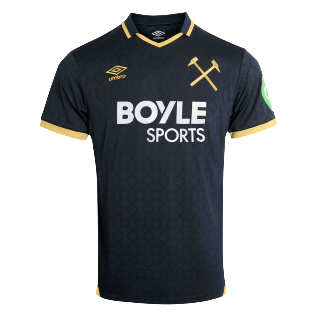 West Ham United Third Away Football Shirt 2025/26