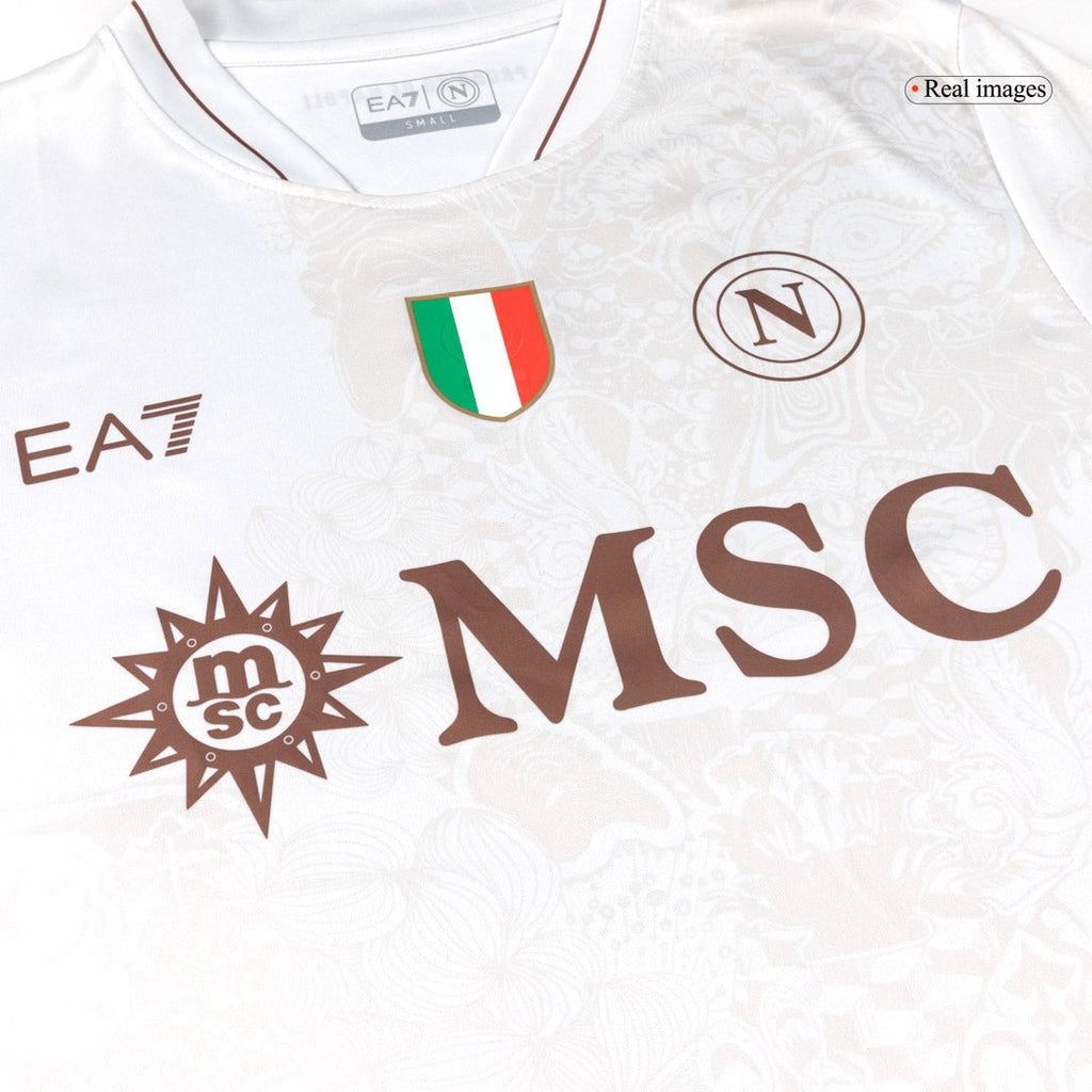 Napoli Away Football Shirt Kit(Jersey+Shorts) 2025/26