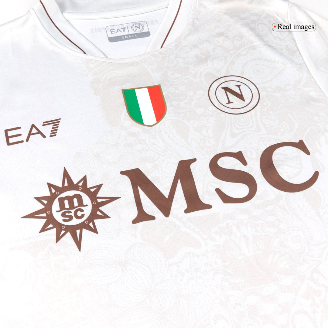 Napoli Away Football Shirt Kit(Jersey+Shorts) 2025/26
