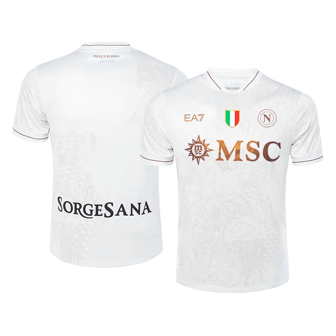 Napoli Away Football Shirt Kit(Jersey+Shorts) 2025/26