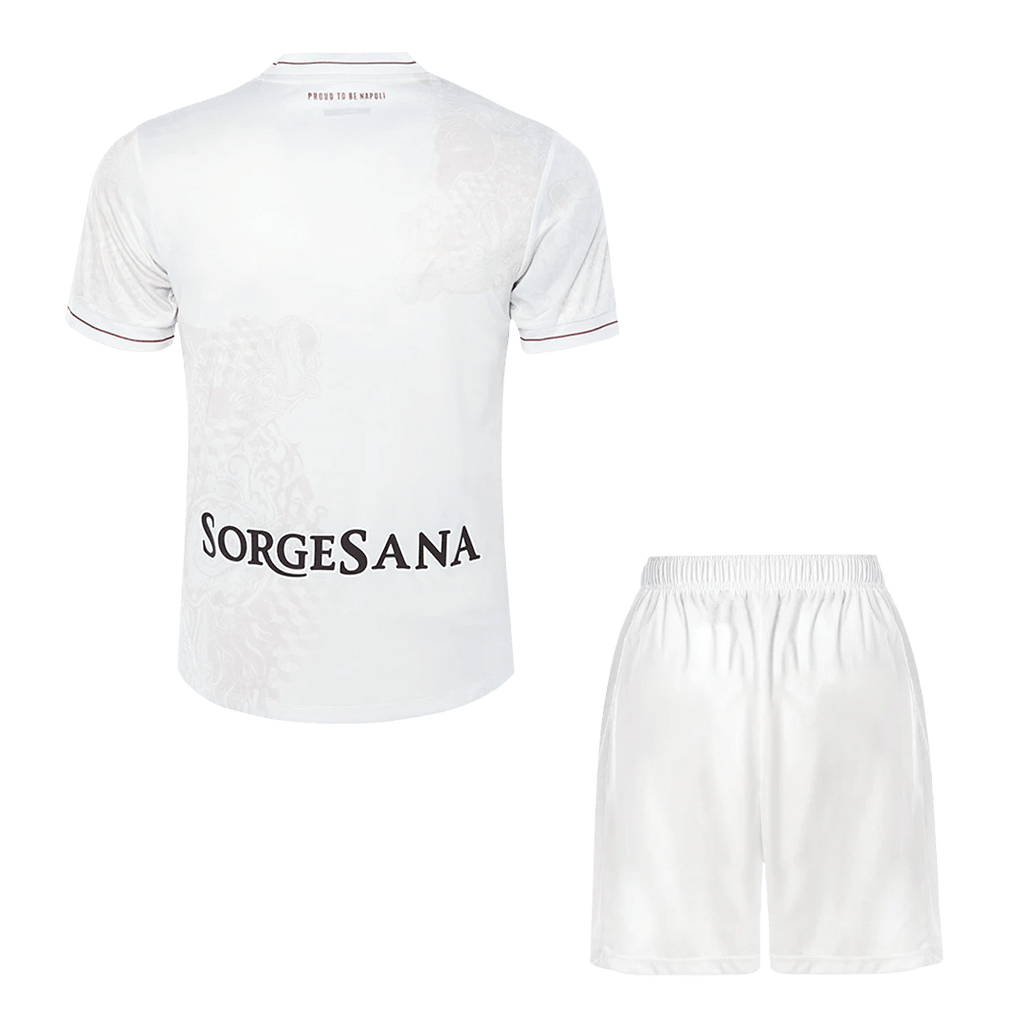 Napoli Away Football Shirt Kit(Jersey+Shorts) 2025/26