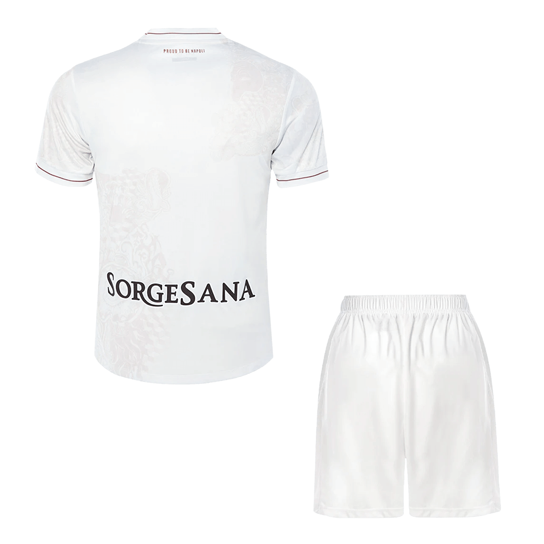 Napoli Away Football Shirt Kit(Jersey+Shorts) 2025/26