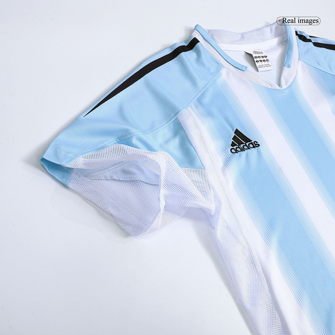 Retro 2004/05 Argentina Home Football Shirt
