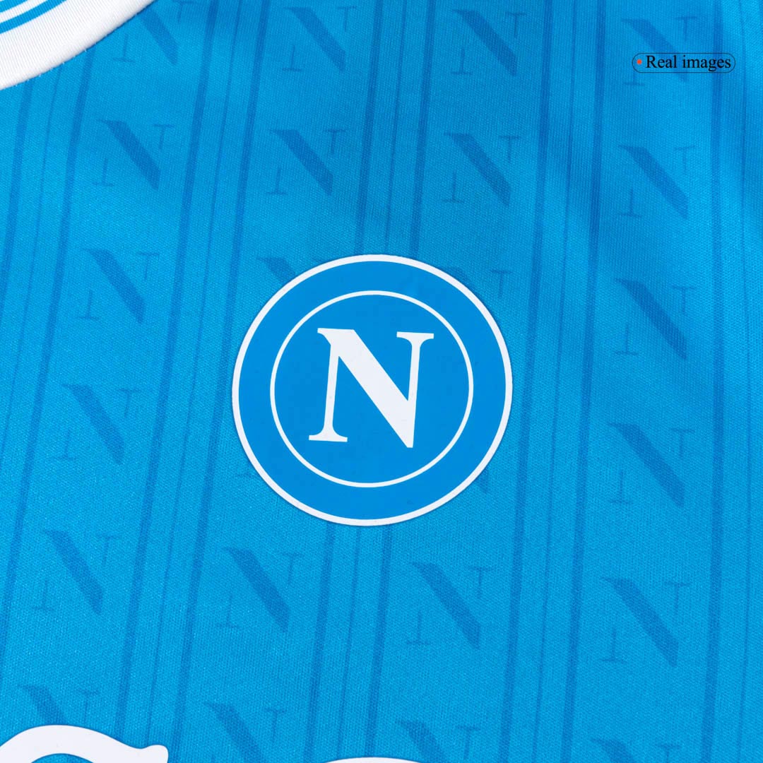 DE BRUYNE #11 Napoli Home Football Shirt 2025/26 Blue