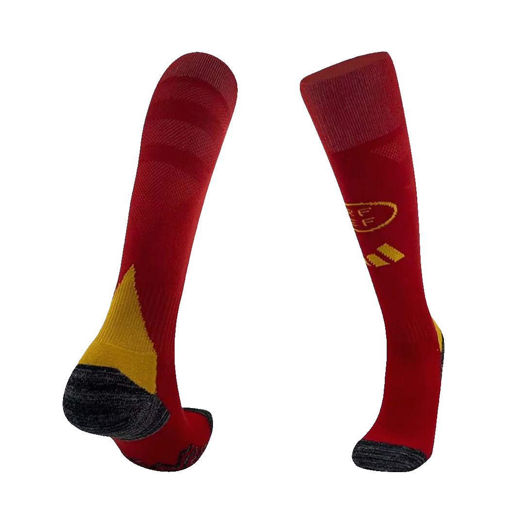 Kid's Spain Home Football Shirt Kit(Jersey+Shorts+Socks) Euro 2024