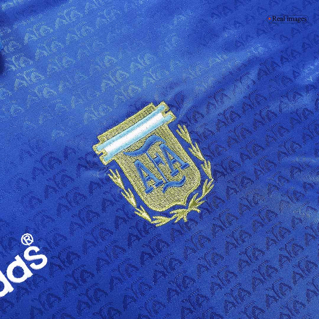 Retro #10 1994 Argentina Away Football Shirt