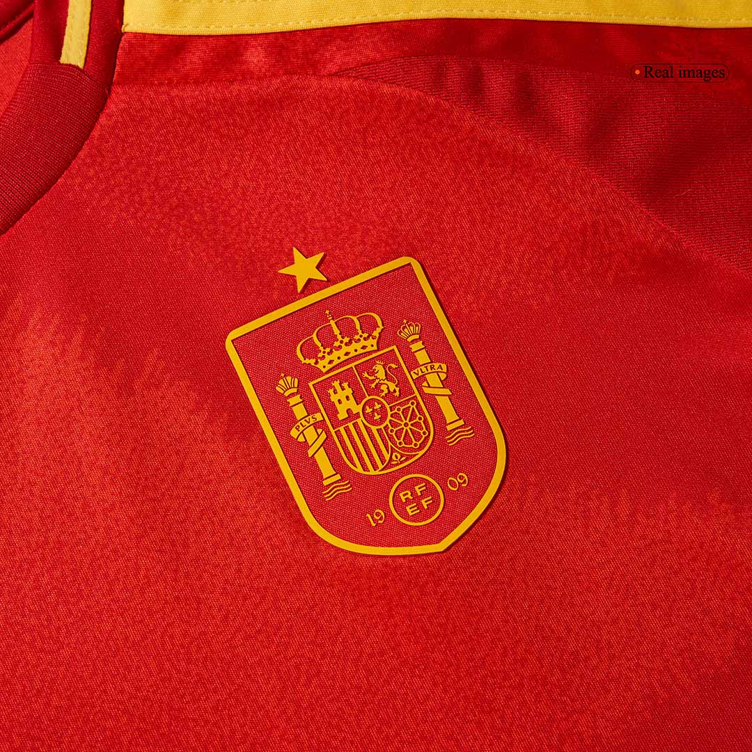Kid's Spain Home Football Shirt Kit(Jersey+Shorts+Socks) Euro 2024