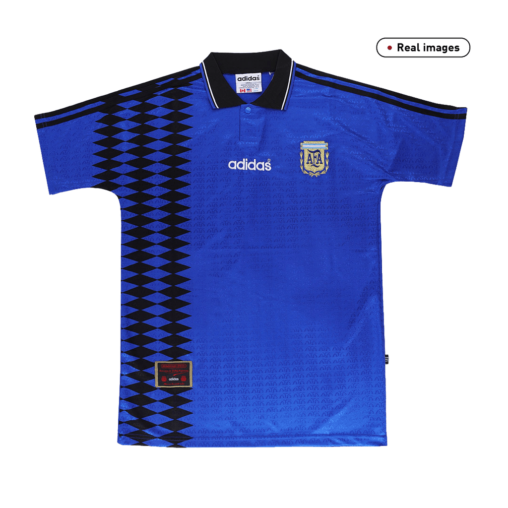 Retro #10 Argentina Away Football Shirt Kit(Jersey+Shorts) 1994
