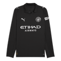25/26 Manchester City Away Long Sleeve Football Shirt Black