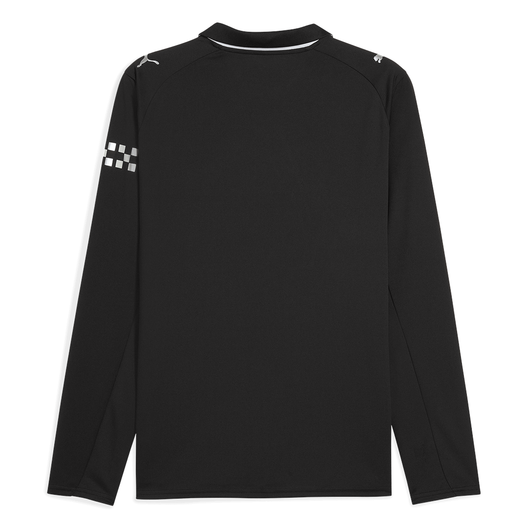 25/26 Manchester City Away Long Sleeve Football Shirt Black