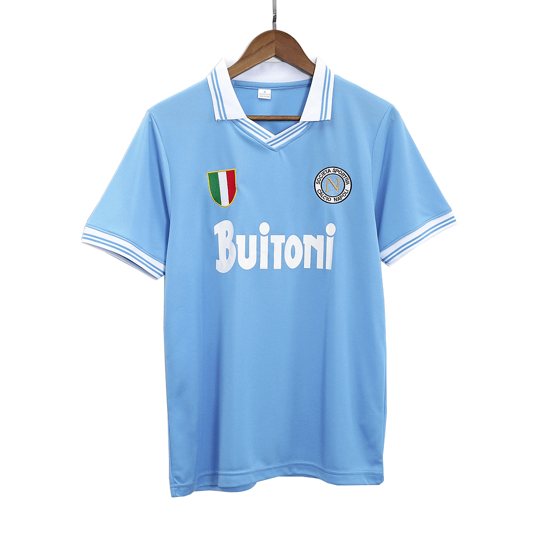 Retro 1986/87 Napoli Home Football Shirt