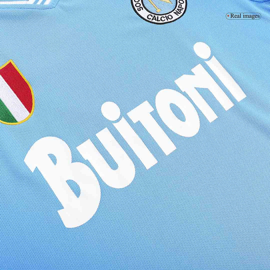 Retro 1986/87 Napoli Home Football Shirt