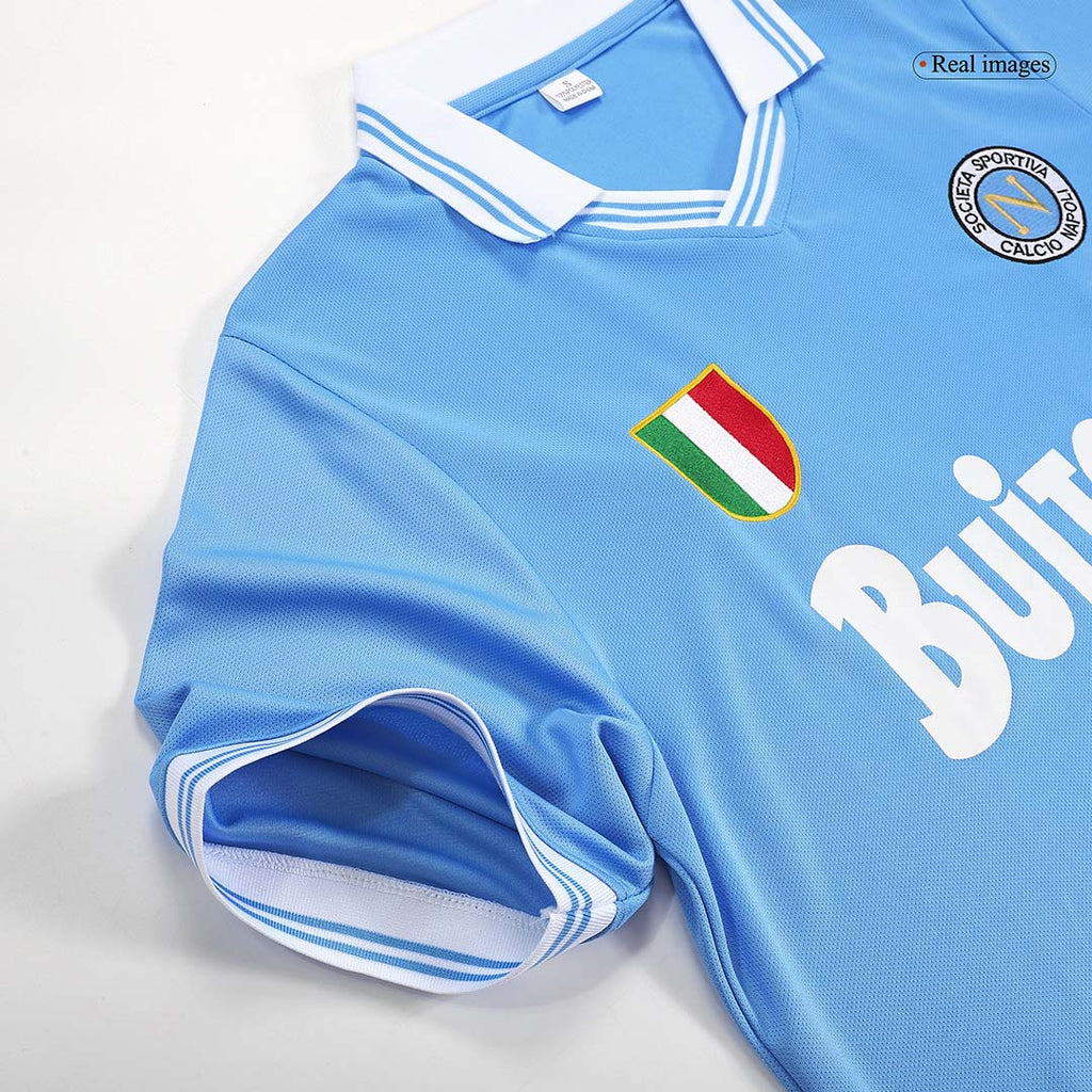 Retro 1986/87 Napoli Home Football Shirt