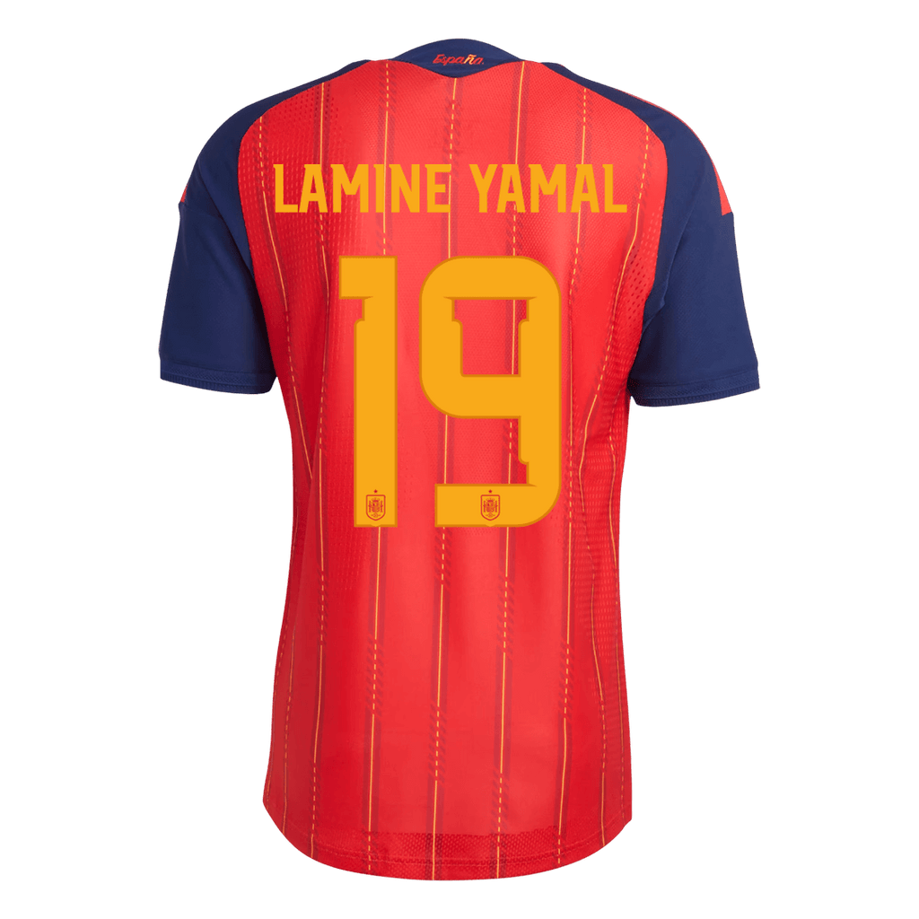 Player Version LAMINE YAMAL #19 Spain Home Soccer Jersey 2026