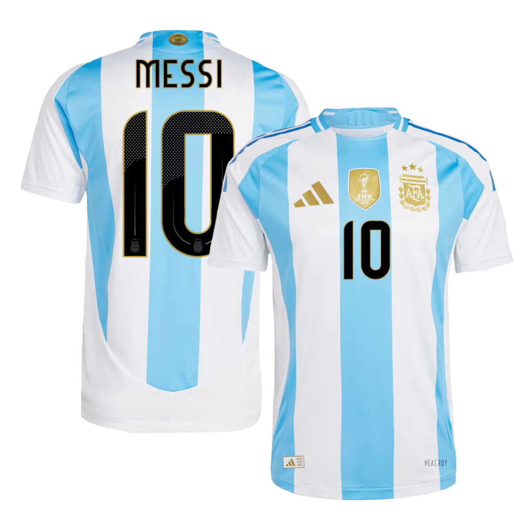 Player Version MESSI #10 Argentina Home Football Shirt 2024
