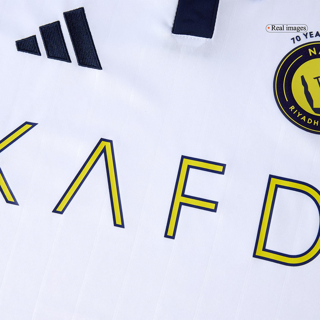 RONALDO #7 Al Nassr Third Away Football Shirt 2025/26 White