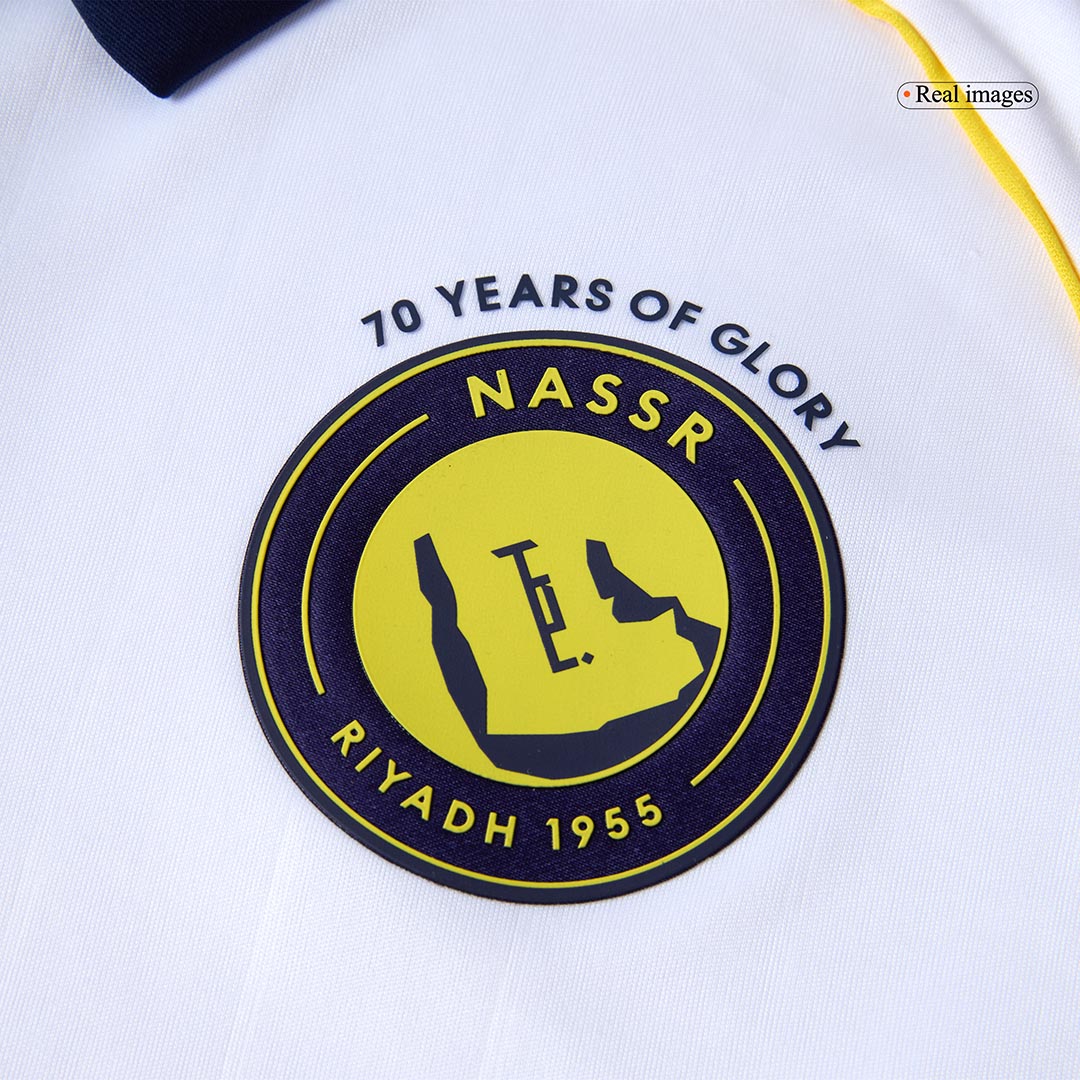 RONALDO #7 Al Nassr Third Away Football Shirt 2025/26 White