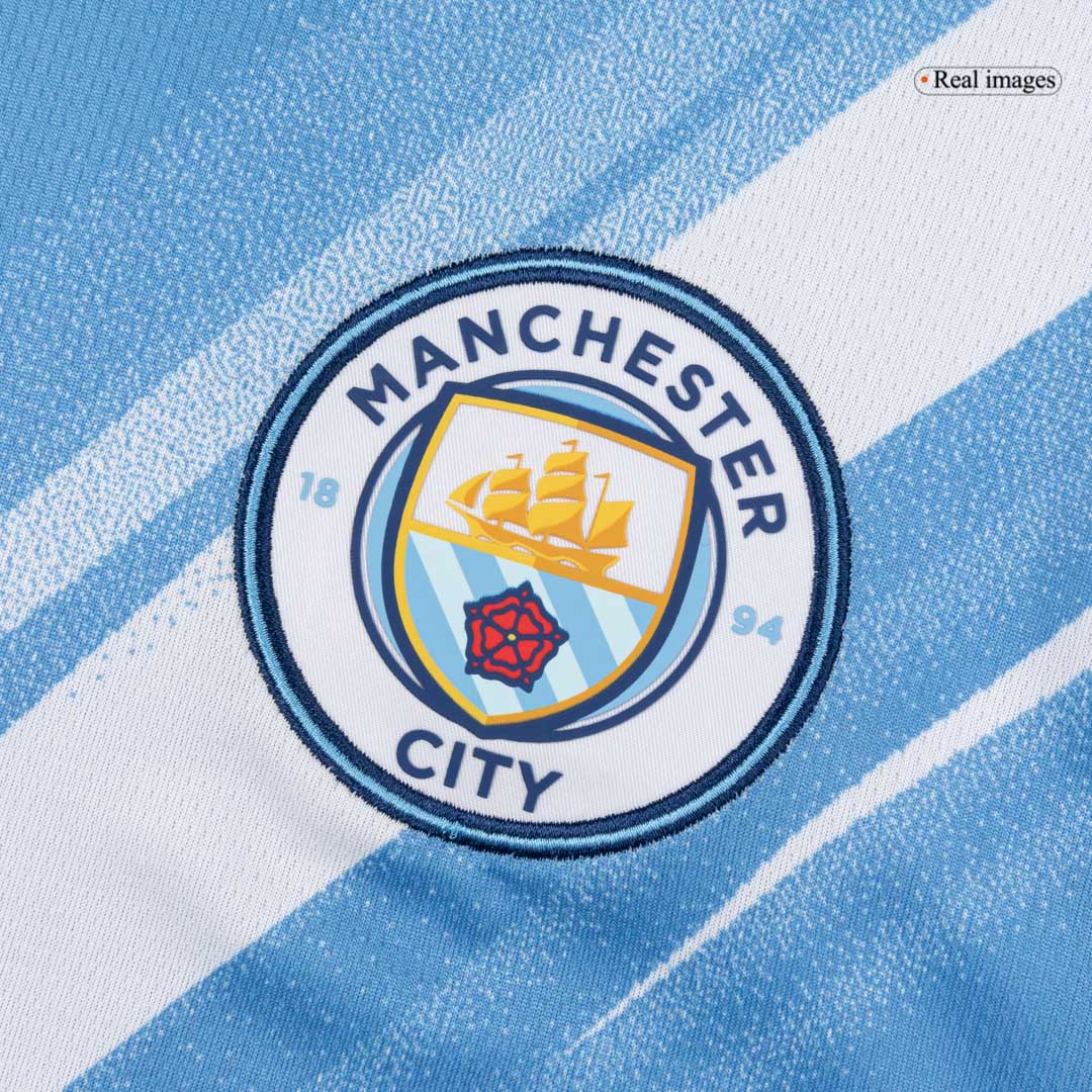 REIJNDERS #4 Manchester City Home Football Shirt 2025/26
