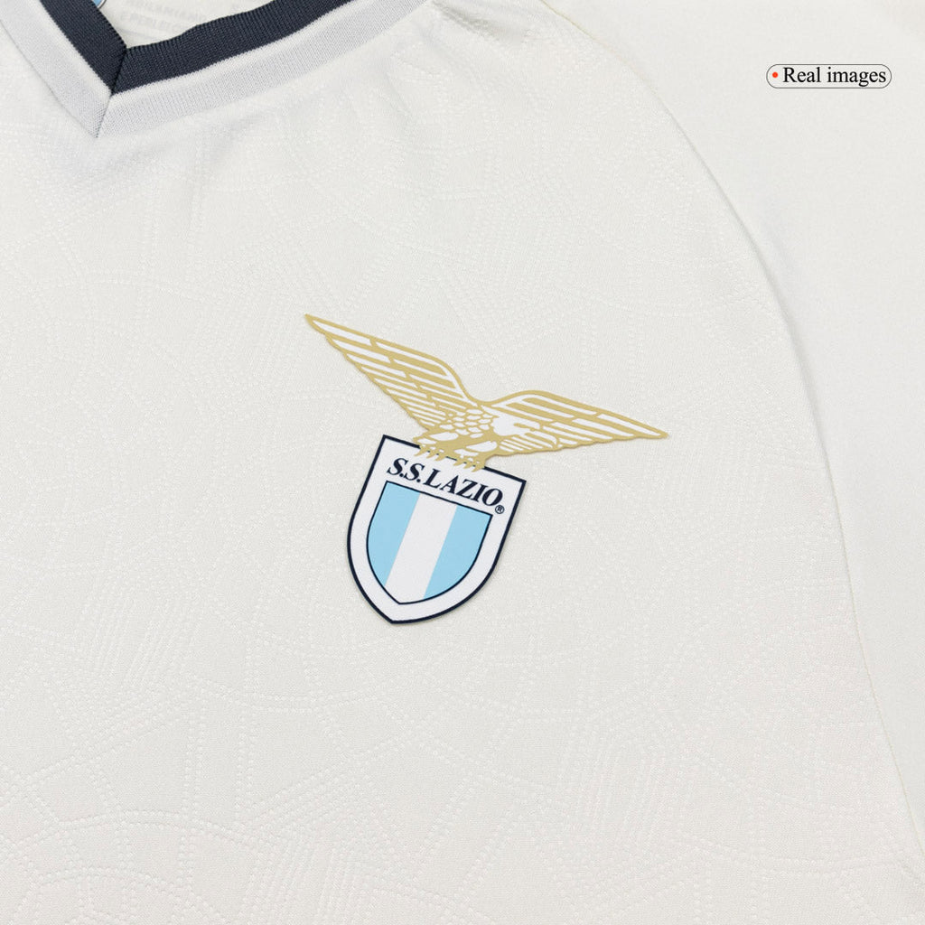 Lazio Away Football Shirt 25/26 White