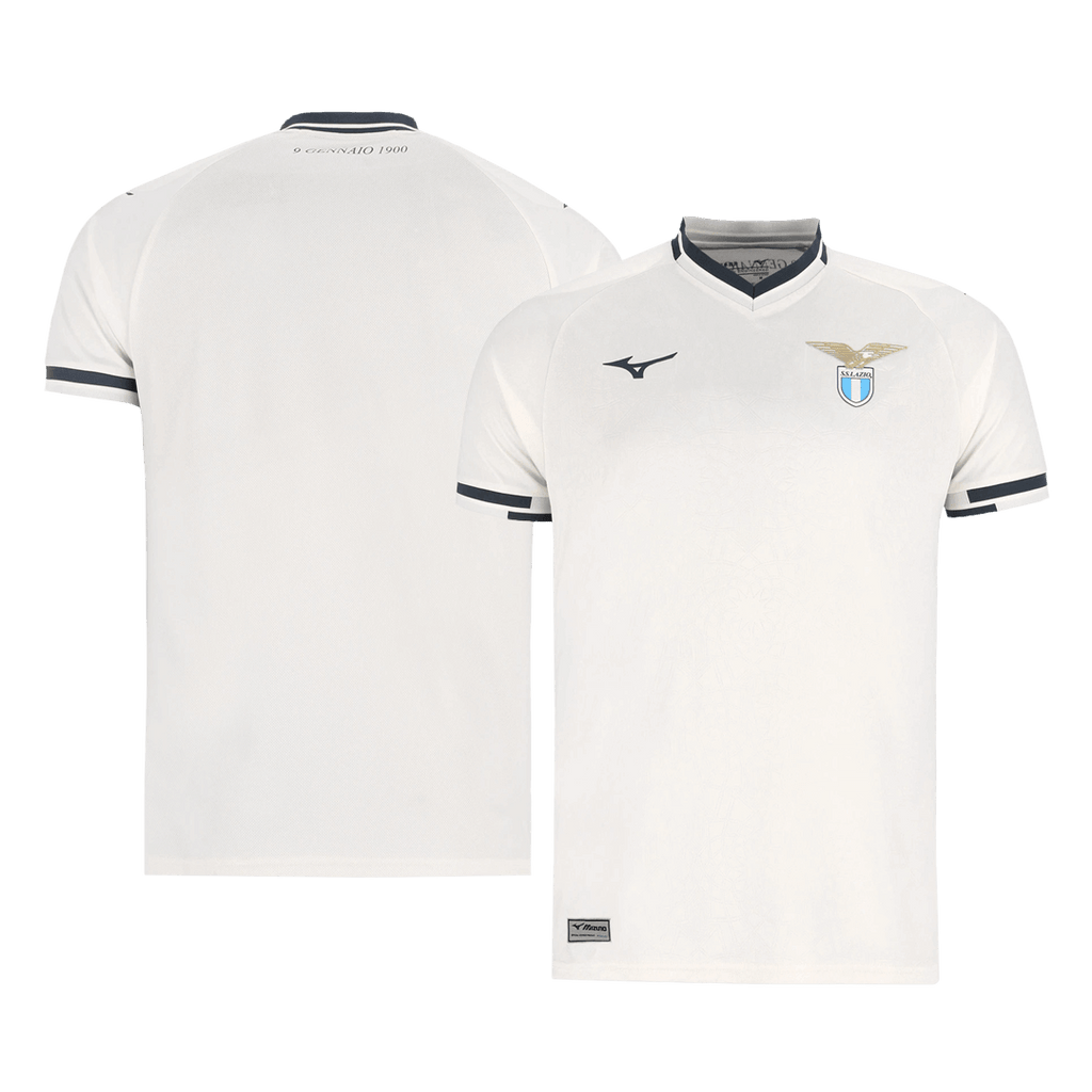 Lazio Away Football Shirt 25/26 White