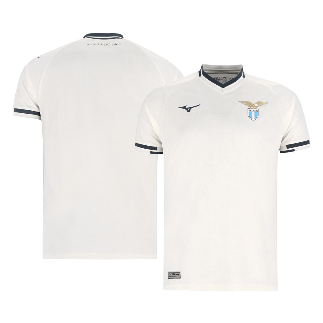 Lazio Away Football Shirt 25/26 White