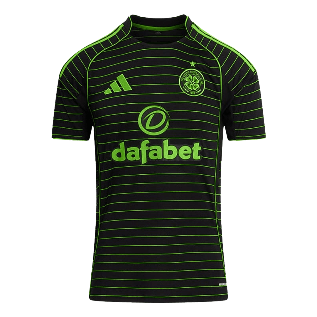Celtic Away Football Shirt 2025/26 Black