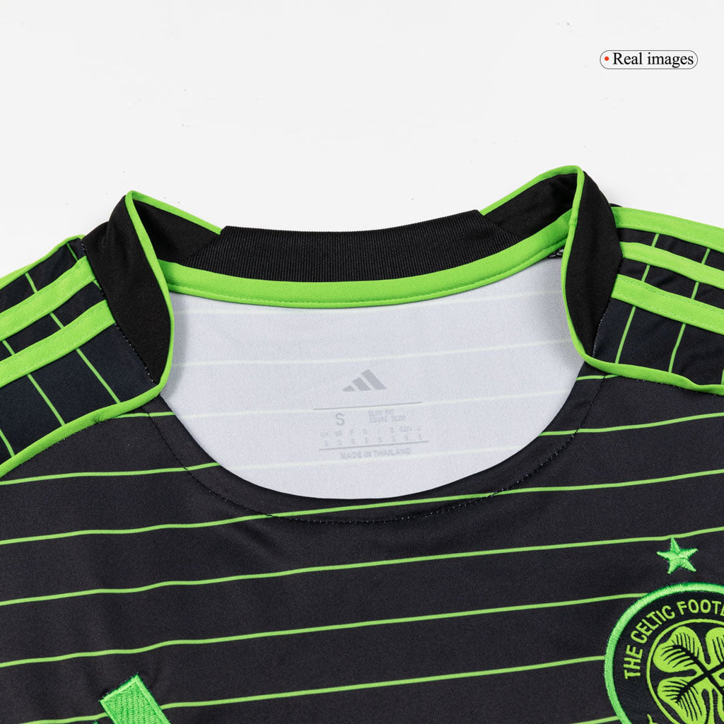 Celtic Away Football Shirt 2025/26 Black